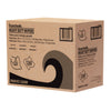 Boardwalk® Hydrospun Wipers, 1-Ply, 9.75 x 16.75, White, 126/Box, 10 Boxes/Carton Disposable Dry Wipes - Office Ready