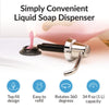 Bobrick Bottle Cap for B-822 Soap Dispenser, Black Soap Dispenser Repair Kits - Office Ready
