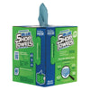 Sellars® TOOLBOX® Blue Shop Towels, 1-Ply, 10 x 12, Blue, 200 Sheets/Box, 4 Boxes/Carton Shop Towels and Rags - Office Ready