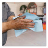 Sellars® TOOLBOX® Blue Shop Towels, 1-Ply, 10 x 12, Blue, 200 Sheets/Box, 4 Boxes/Carton Shop Towels and Rags - Office Ready