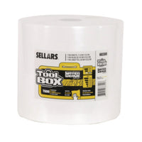 Sellars® TOOLBOX WaterWeave T600 Wipers, 1-Ply, 11.8 x 12.8, White, 1,100 Sheets/Roll Shop Towels and Rags - Office Ready