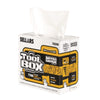 Sellars® TOOLBOX WaterWeave T700 Wipers, 1-Ply, 8.27 x 16.5, White, 100 Sheets/Box, 8 Boxes/Carton Shop Towels and Rags - Office Ready