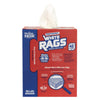 Sellars® TOOLBOX White Rags, 1-Ply, 9.8 x 12, White, 200 Sheets/Box, 6 Boxes/Carton Shop Towels and Rags - Office Ready