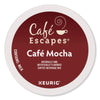 Café Escapes® Café Mocha K-Cups®, 24/Box, 96/Carton Coffee K-Cups - Office Ready