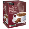 Café Escapes® Café Mocha K-Cups®, 24/Box, 96/Carton Coffee K-Cups - Office Ready