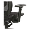 Alera® Hollins Ergonomic Mesh Swivel Task Chair, Supports Up to 275 lb, 18.57 to 22.54 Seat Height, Black Seat/Back, Black Base Office Chairs - Office Ready