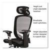 Alera® Minerva Ergonomic Mesh Swivel Task Chair, Supports Up to 275 lb, 17.24 to 20.98 Seat Height, Gray Seat/Back, Silver Base Office Chairs - Office Ready