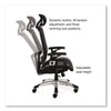 Alera® Minerva Ergonomic Mesh Swivel Task Chair, Supports Up to 275 lb, 17.24 to 20.98 Seat Height, Gray Seat/Back, Silver Base Office Chairs - Office Ready