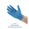 Boardwalk® Disposable General-Purpose Nitrile Gloves, Small, Blue, 5 mil, 100/Box Disposable Work Gloves, Nitrile - Office Ready