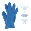 Boardwalk® Disposable General-Purpose Nitrile Gloves, Small, Blue, 5 mil, 100/Box Disposable Work Gloves, Nitrile - Office Ready