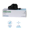 Boardwalk® Disposable General-Purpose Nitrile Gloves, Small, Black, 4.4 mil, 100/Box, 10 Boxes/Carton Disposable Work Gloves, Nitrile - Office Ready