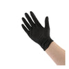 Boardwalk® Disposable General-Purpose Nitrile Gloves, Small, Black, 4.4 mil, 100/Box, 10 Boxes/Carton Disposable Work Gloves, Nitrile - Office Ready