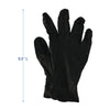 Boardwalk® Disposable General-Purpose Nitrile Gloves, Small, Black, 4.4 mil, 100/Box Disposable Work Gloves, Nitrile - Office Ready