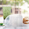 Dart® Prima™ Strawless Plastic Lids, Fits 9 oz to 20 oz Cold Cups, Clear, 1,000/Carton Cold Cup Lids - Office Ready