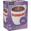 Dunkin'® Milk Chocolate Hot Cocoa K-Cup® Pods, 22/Box Hot Cocoa K-Cups - Office Ready