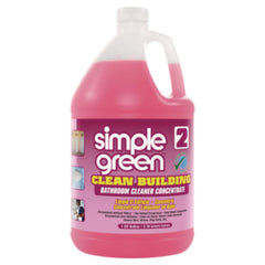 Simple Green® Clean Building Bathroom Cleaner Concentrate, Unscented, 1 gal Bottle, 2/Carton