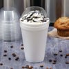 Dart® Dome-Top Sundae/Cold Cup Lids, Fits 12 oz to 24 oz Cold Cups, Plastic, Clear, 1,000/Carton Cold Cup Dome Lids - Office Ready