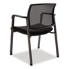 Alera® Elgar Fabric Guest Chair, 24.41 x 22.64 x 31.73, Black Seat, Black Back, Black Base Guest & Reception Chairs - Office Ready