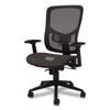 Alera® Hollins Ergonomic Mesh Swivel Task Chair, Supports Up to 275 lb, 18.57 to 22.54 Seat Height, Black Seat/Back, Black Base Office Chairs - Office Ready