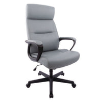 Alera® Alera® Oxnam Series High-Back Task Chair, Supports Up to 275 lb, 17.56 to 21.38 Seat Height, Gray Seat, Gray Back, Black Base Office Chairs - Office Ready