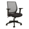 Alera® Wessex Ergonomic Fabric Mesh Swivel Task Chair, Supports Up to 275 lbs, 17.09 to 20.83 Seat Height, Black Seat/Back/Base Office Chairs - Office Ready