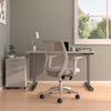 Alera® Wessex Ergonomic Fabric Mesh Swivel Task Chair, Supports Up to 275 lb, 17.09 to 20.83 Seat Height, Gray Seat/Back, White Base Office Chairs - Office Ready