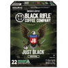 Black Rifle® Coffee Company Just Black Coffee K-Cups®, 22/Box Coffee K-Cups - Office Ready