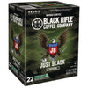 Black Rifle® Coffee Company Just Black Coffee K-Cups®, 22/Box Coffee K-Cups - Office Ready