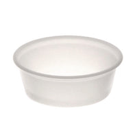 Pactiv Evergreen Plastic Portion Cup, 1.5 oz, Translucent, 125/Sleeve, 20 Sleeves/Carton Portion Cups - Office Ready