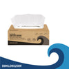 Boardwalk® One-Ply Paper Wipers, 9.84 x 9.06, White, 125 Wipers/Box, 18 Boxes/Carton Disposable Dry Wipes - Office Ready