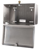 Bobrick Surface-Mounted Paper Towel Dispenser, 12.13 x 6.13 x 7.25, Satin Finish Stainless Steel Folded Towel Dispensers - Office Ready