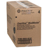 Pactiv Evergreen ClearView™ MealMaster® Chicken Roaster, 10.75 x 8.5 x 4.25, Black/Clear, Plastic, 95/Carton Butcher Food Containers - Office Ready