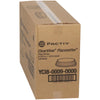 Pactiv Evergreen ClearView Dome-Style Lid with Tabs, 8.75" Diameter x 0.8" h, Clear, Plastic, 126/Carton Takeout Food Containers - Office Ready