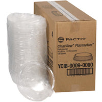 Pactiv Evergreen ClearView Dome-Style Lid with Tabs, 8.75