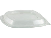 Anchor Packaging Crystal Classics® Lid, 8.13 x 8.13, Clear, Plastic, 150/Carton Takeout Food Containers - Office Ready