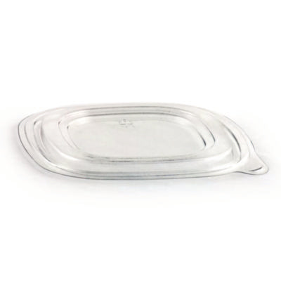 Anchor Packaging Crystal Classics® Lid, 8.13 x 8.13 x 0.34, Clear, Plastic, 150/Carton Takeout Food Containers - Office Ready