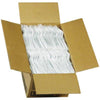 Pactiv Evergreen Fieldware Cutlery, Individually Wrapped, Mediumweight Fork, Plastic, White, 1,000/Carton Disposable Forks - Office Ready