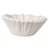 BUNN® Commercial Coffee Filters, 6 gal Urn Style, Flat Bottom, 36/Cluster, 7 Clusters/Carton Paper Basket Coffee and Tea Filters - Office Ready