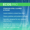 ECOS® PRO Stainless Steel Cleaner and Polish, 32 oz Spray Metal Cleaners/Polishes - Office Ready