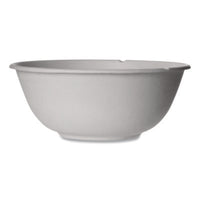 Eco-Products® Vanguard Renewable and Compostable Sugarcane Bowls, 46 oz, White, 400/Carton Bowls - Office Ready