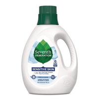 Seventh Generation® Natural Liquid Laundry Detergent, Sensitive Skin Free and Clear, 90 oz Bottle, 4/Carton Laundry Detergents - Office Ready