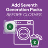 Seventh Generation® Natural Laundry Detergent Packs, Powder, Lavender Scent, 45 Packets/Pack, 8/Carton Laundry Detergents - Office Ready