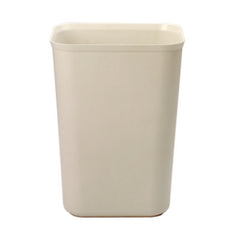 Rubbermaid® Commercial Fiberglass Wastebasket, 10 gal, Fiberglass, Beige