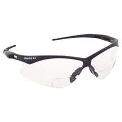 KleenGuard™ Nemesis* Readers Safety Glasses, Black Frame, Clear Lens, +1.5 Diopter Strength