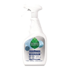 Seventh Generation® Disinfecting Hydrogen Peroxide Cleaner, Fragrance-Free, 23 oz Spray Bottle, 12/Carton