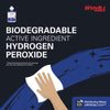 WypAll® Hydrogen Peroxide Disinfecting Wipes, 1-Ply, 7 x 5.75, Fresh Scent, White, 185 Wipes/Canister Cleaner/Detergent Wet Wipes - Office Ready