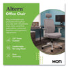 HON® Altern Mesh Mid-Back Task Chair, 17.95 to 21.1 Seat Height, Gray Seat, Gray/White Back, White Base Office Chairs - Office Ready