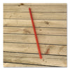 Boardwalk® Jumbo Straws, 7.75", Polypropylene, Red, 2,500/Carton Unwrapped Straws - Office Ready