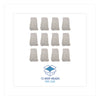 Boardwalk® Cut-End Wet Mop Heads, Rayon, White, 12/Carton Wet Mop Heads - Office Ready