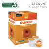 Dunkin'® K-Cup® Pods, Caramel Me Crazy, 22/Box Coffee K-Cups - Office Ready